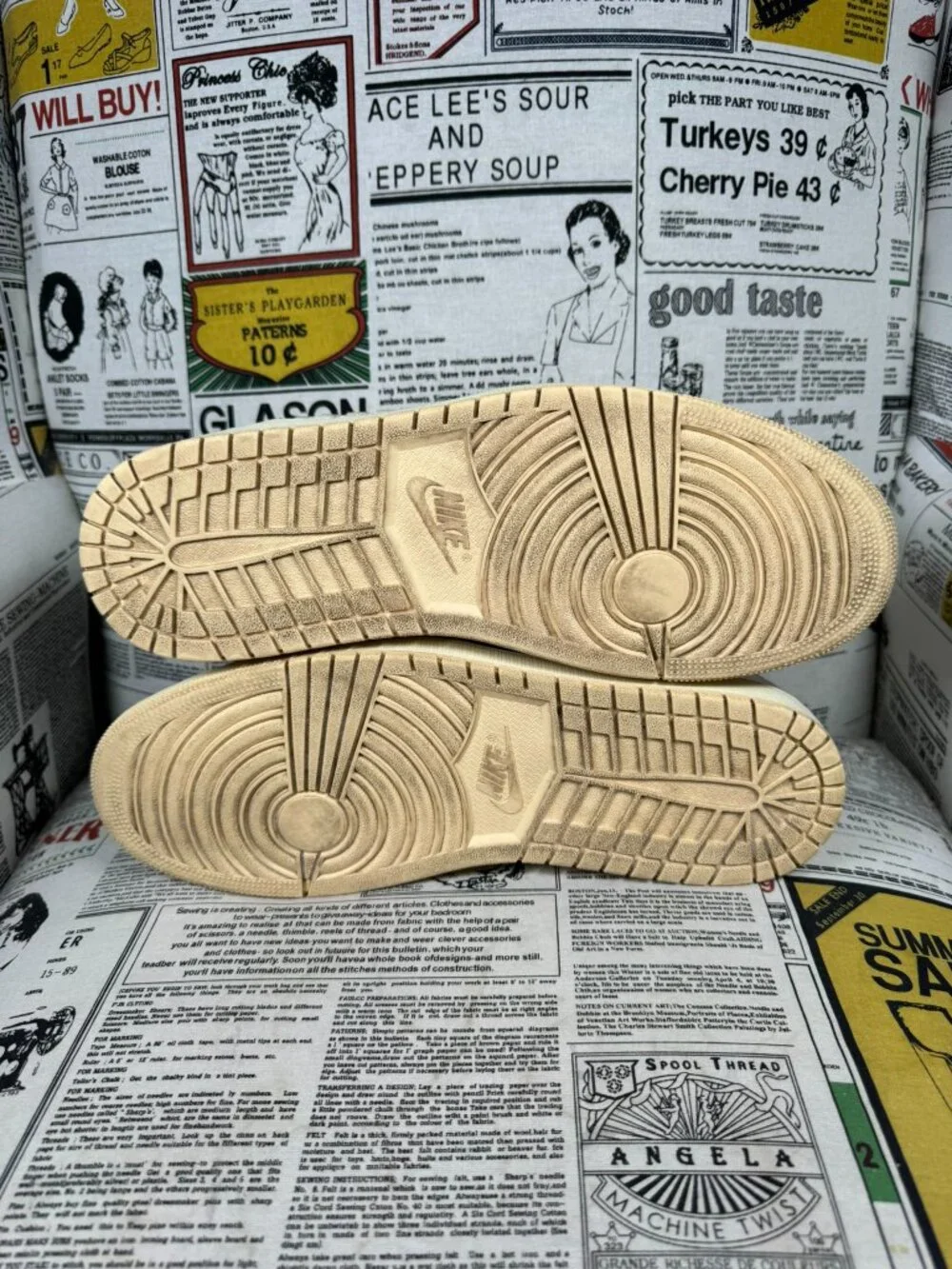 Union LA x Bephie's Beauty Supply x Air Jordan 1 Retro OG SP FD2565-100 Men Sz13 - Picture 6 of 9